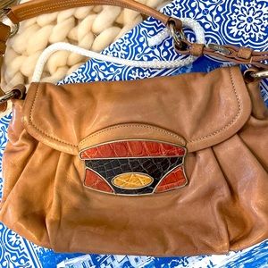 “Vintage” pink Prada disco bag.. soft pink leather..      So very SATC